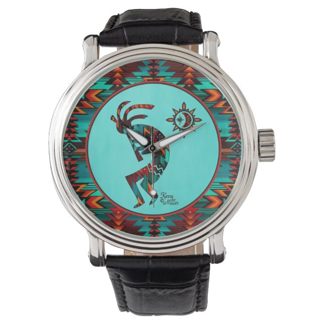 Southwest Kokopelli Watch Armbandsur (Framsida)