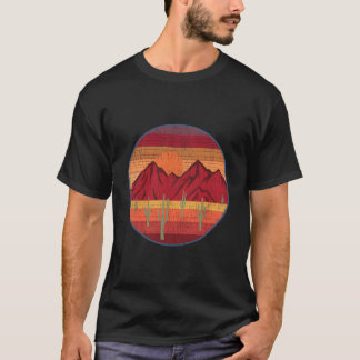 Southwest Mountain Desert Scene T Shirt