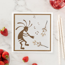 Southwest Music Desert Kokopelli Napkins Pappersservett