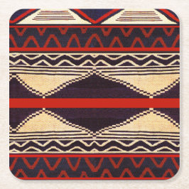 Southwest Native American Coaster Underlägg Papper Kvadrat
