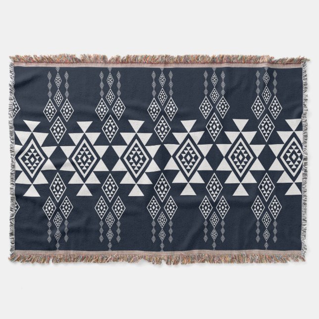 Southwest Navajo Throw Blanket Filt (Framsidan)