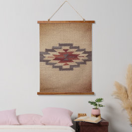 Southwest Navajo Weave-utskrift, avfyrad kaffe