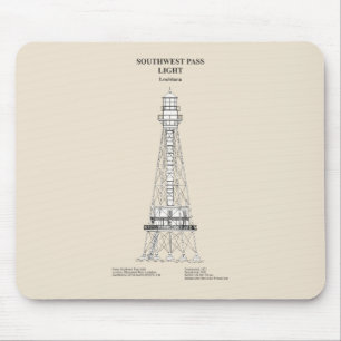 Southwest Pass Lighthouse - Louisiana - SBD Musmatta