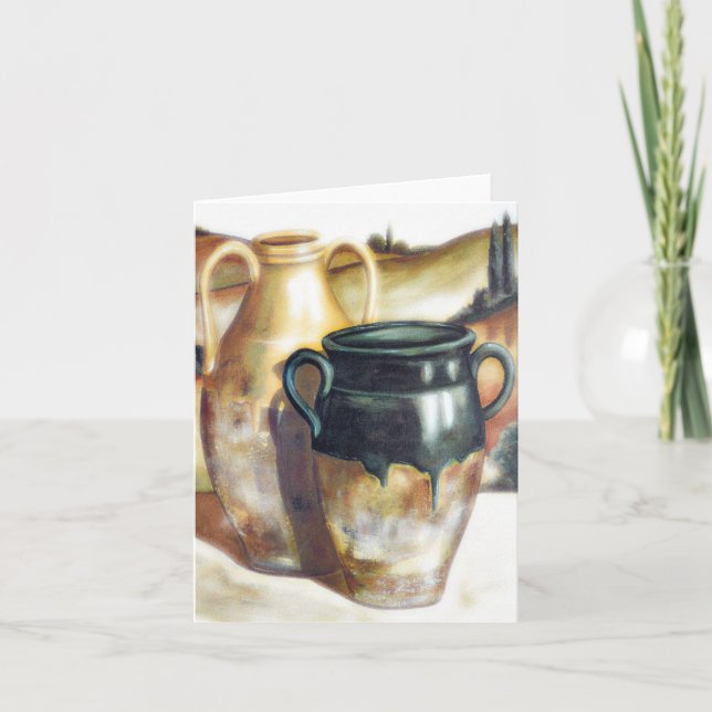 Southwest Pottery Note Card Kort (Framsida)