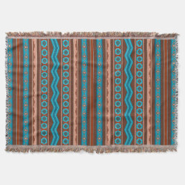Southwest Style Geometric Cameron Gorge Design Filt