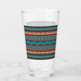 Southwest Style Geometric Cameron Gorge Design Glaskopp