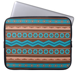 Southwest Style Geometric Cameron Gorge Design Laptop Fodral