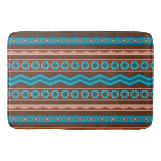 Southwest Style Geometric Cameron Gorge Design Lg Badrumsmatta