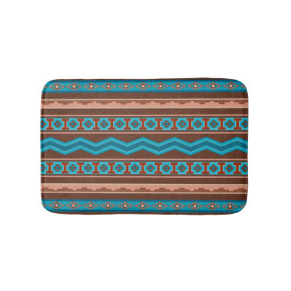 Southwest Style Geometric Cameron Gorge Design Sm Badrumsmatta