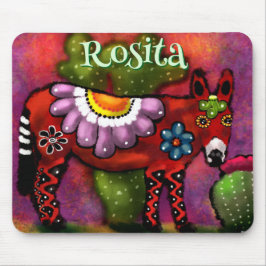 Southwest Talavera-Style Donkey Personalized Musmatta