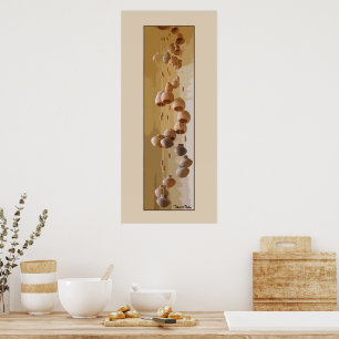 Southwest Terra Cotta Vind Chime Hello Life Poster