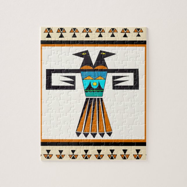 Southwest Twin Bird Head Pussel (Vertikal)