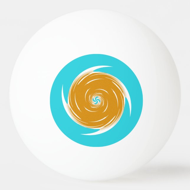 Southwest Twirl Mönster Pingisboll (Framsidan)