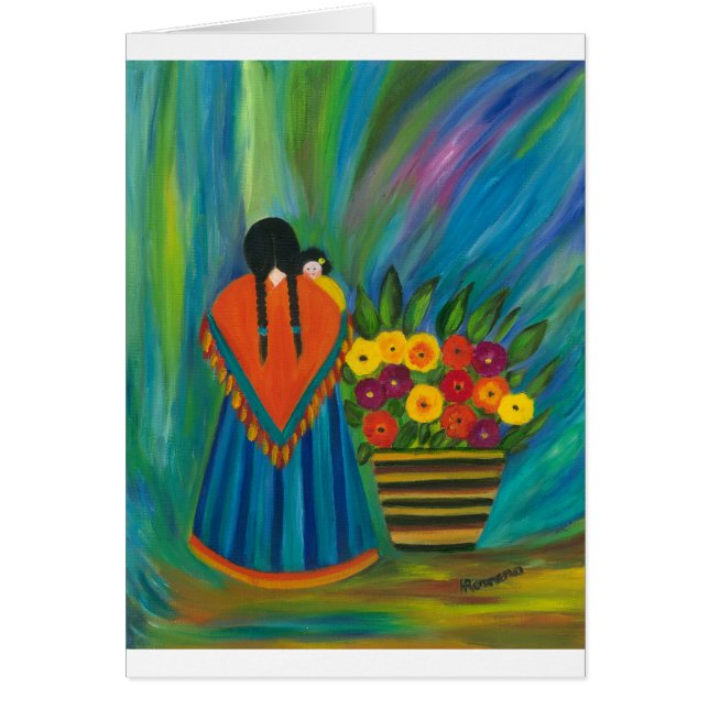 Southwestdesign #1 hälsningskort (Framsidan)