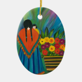 Southwestdesign #1 julgransprydnad keramik