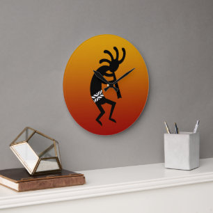 Southwestdesign Kokopelli Stor Klocka