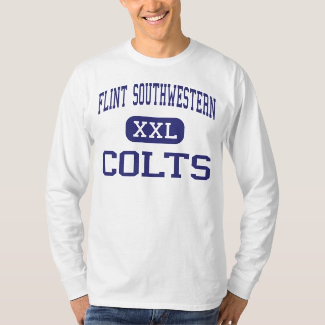 Southwestern - Colts - kick för flinta - flinta Tröja (Framsida)