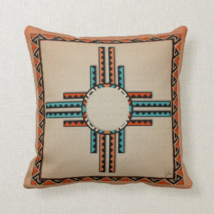 Southwestern design 2-Sided Kudde