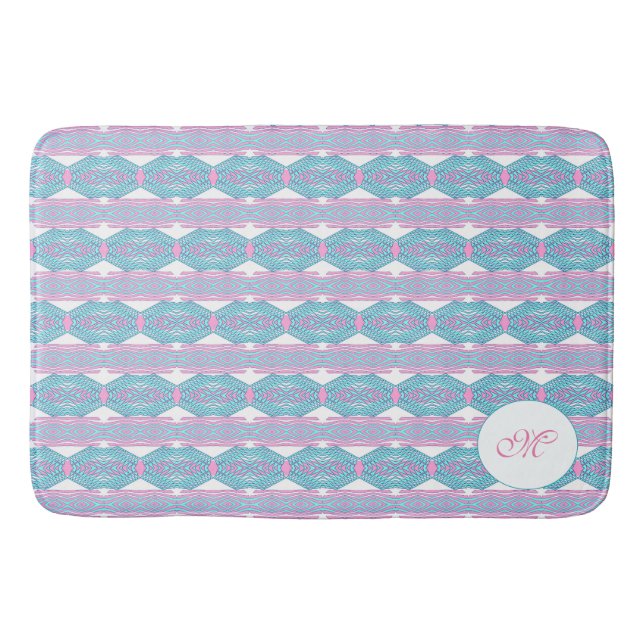 southwestern etniskt mönster badrumsmatta (Framsidan)