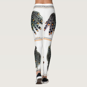 Southwestern/för indian inspirerad damasker leggings