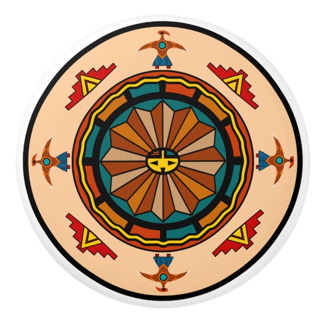 Southwestern keramiska knoppar (Framsidan)