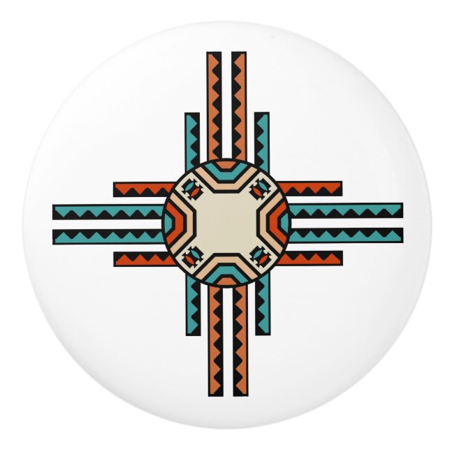 Southwestern keramiska knoppar (Framsidan)