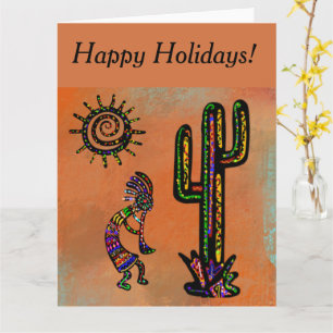 SOUTHWESTERN KOKOPELLI KONST      KORT