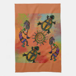 SOUTHWESTERN KOPELLI ART KÖKSHANDDUK