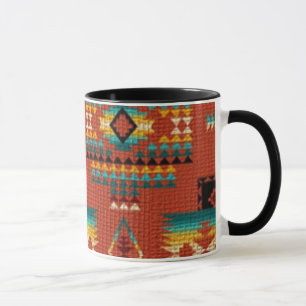Southwestern kopp för stilkaffemugg