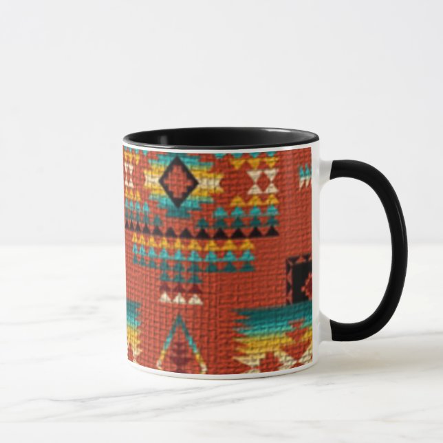 Southwestern kopp för stilkaffemugg (Höger)