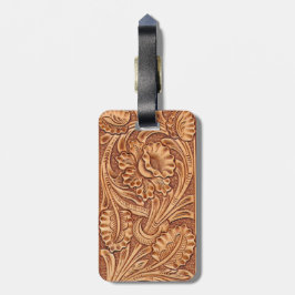 southwestern läder för vintagecowgirlmode bagagebricka