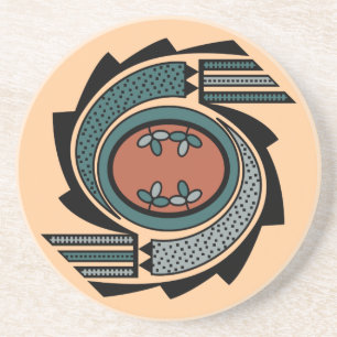 Southwestern motiv underlägg sandsten