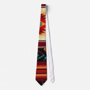 Southwestern roliga manar för mönster tie slips