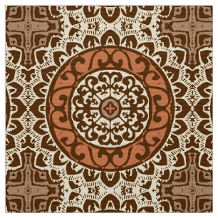 Southwestern solMandalaBatik, rostar & bryner Tyg