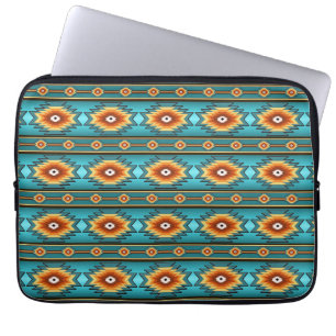 Southwestern stam- mönster laptop fodral
