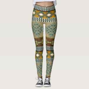 Southwestern stam- mönster leggings