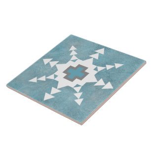 SouthwestvinterSnowflake Kakelplatta