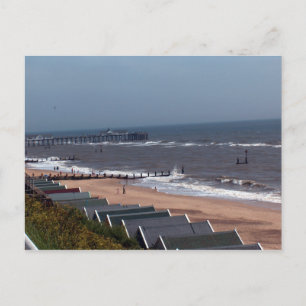 Southwold Beach i Suffolk Vykort
