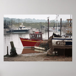 SOUTHWOLD-FISKEBÅT 2 POSTER