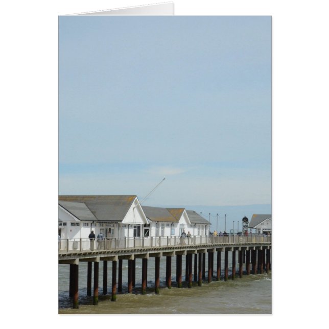 Southwold Pier Suffolk Hälsningskort (Framsidan)