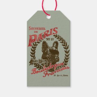 Souvenier de Paris Presentetikett