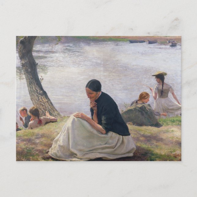 Souvenir, 1891 vykort (Framsida)