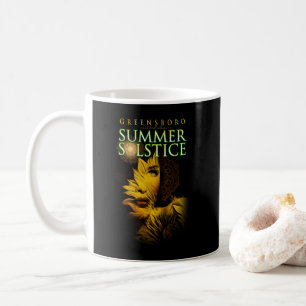 Souvenir 2019 Greensboro Summer Solstice Festival Kaffemugg
