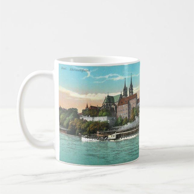 Souvenir Coffee Mugg - Basel, Schweiz (Vänster)