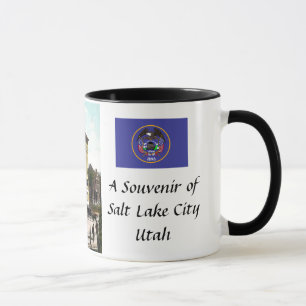 Souvenir Coffee Mugg - Salt Sjö City, Utah