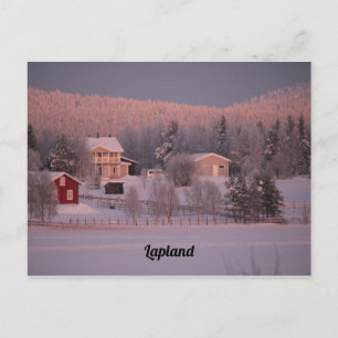 Souvenir de Laponie Vykort