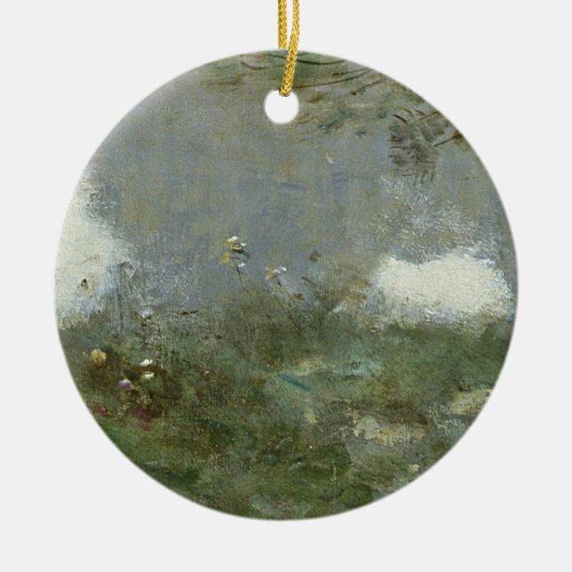 Souvenir de Mortefontaine, 1864 Julgransprydnad Keramik (Framsidan)