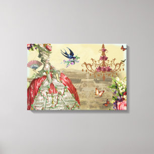 Souvenir de Versailles Canvastryck