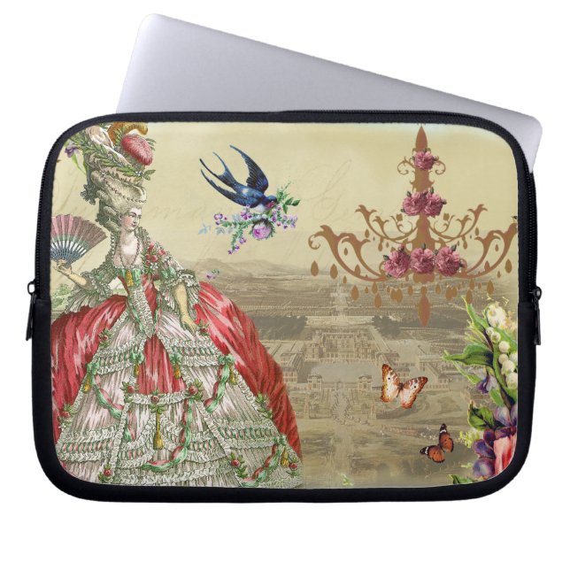 Souvenir de Versailles Laptop Sleeve (Framsidan)