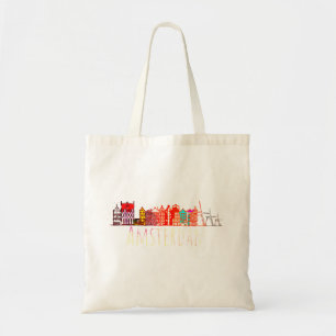 Souvenir för Amsterdam stadsNederländerna Tygkasse